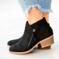 Bota Feminina Laís Salto Médio |Frete Grátis| Confort Plus