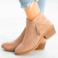 Bota Feminina Laís Salto Médio |Frete Grátis| Confort Plus