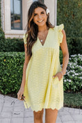 Vestido Sandra Curto com Short Embutido Respirável
